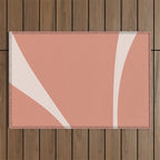 Minimalist Plant Abstract XXV Outdoor Rug Gallery Image 1