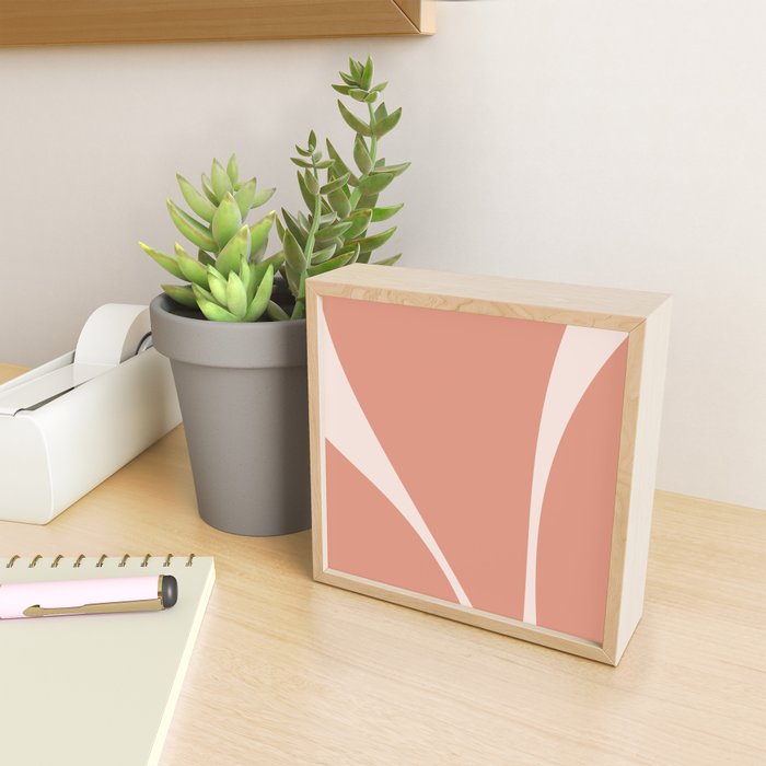 Minimalist Plant Abstract XXV Mini Art Print Gallery Image 2
