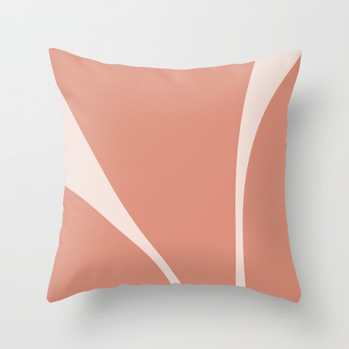 Minimalist Plant Abstract XXV Throw Pillow Gallery Image 6