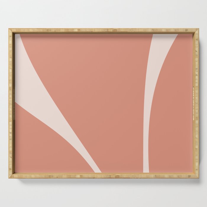 Minimalist Plant Abstract XXV Serving Tray Gallery Image 1