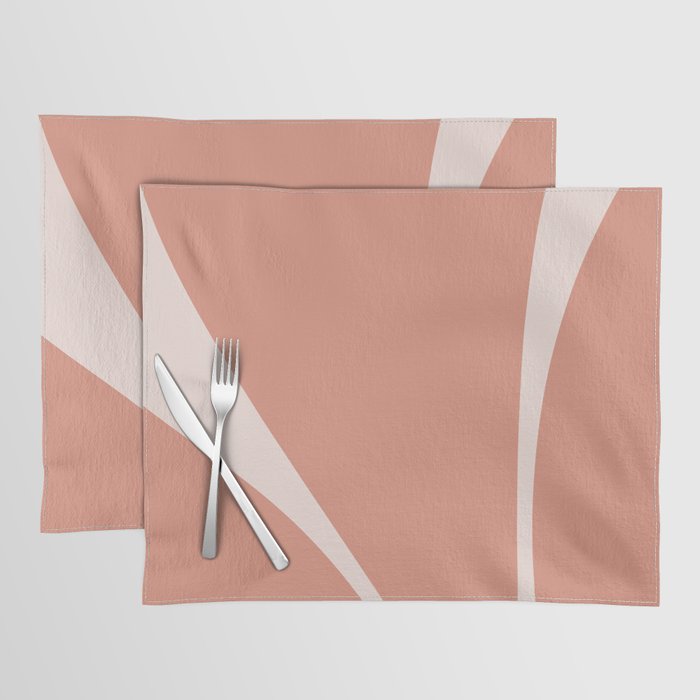 Minimalist Plant Abstract XXV Placemat Gallery Image 1
