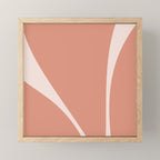 Minimalist Plant Abstract XXV Mini Art Print Gallery Image 1