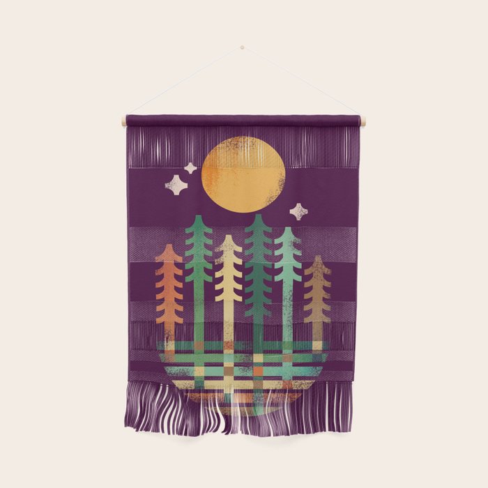 Night in the wood Wall Hanging Gallery Image 1