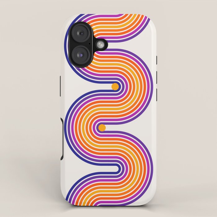 The Groove: Retro 80s Edition iPhone Case Gallery Image 1