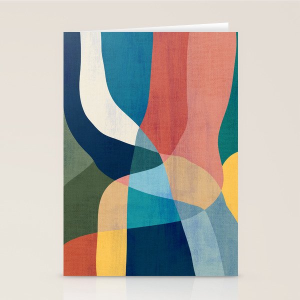 Waterfall and forest Stationery Card Gallery Image 1