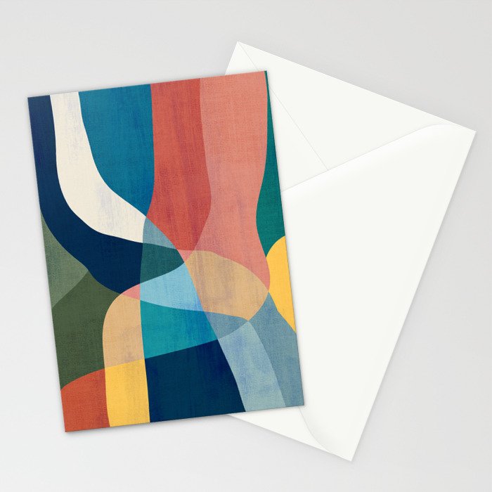 Waterfall and forest Stationery Card Gallery Image 2