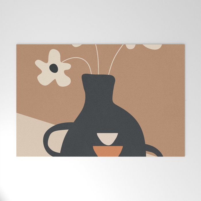 Serene Blooms 6 Welcome Mat Gallery Image 1