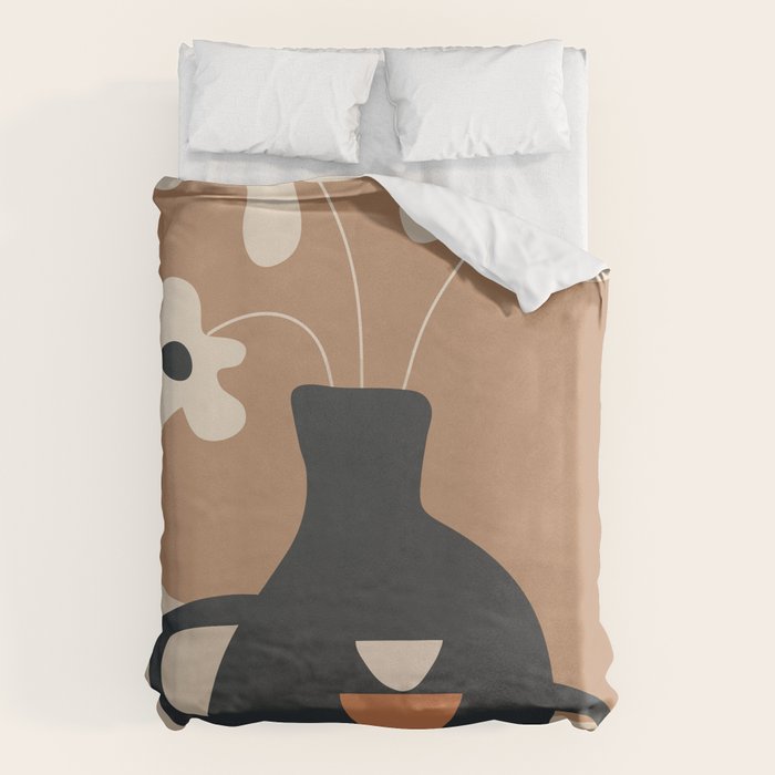 Serene Blooms 6 Duvet Cover Gallery Image 1