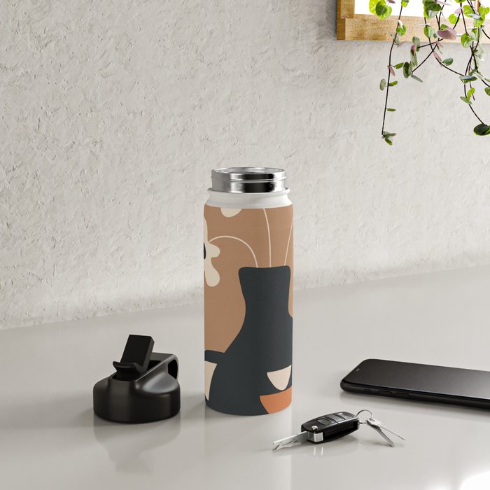 Serene Blooms 6 Water Bottle Gallery Image 4