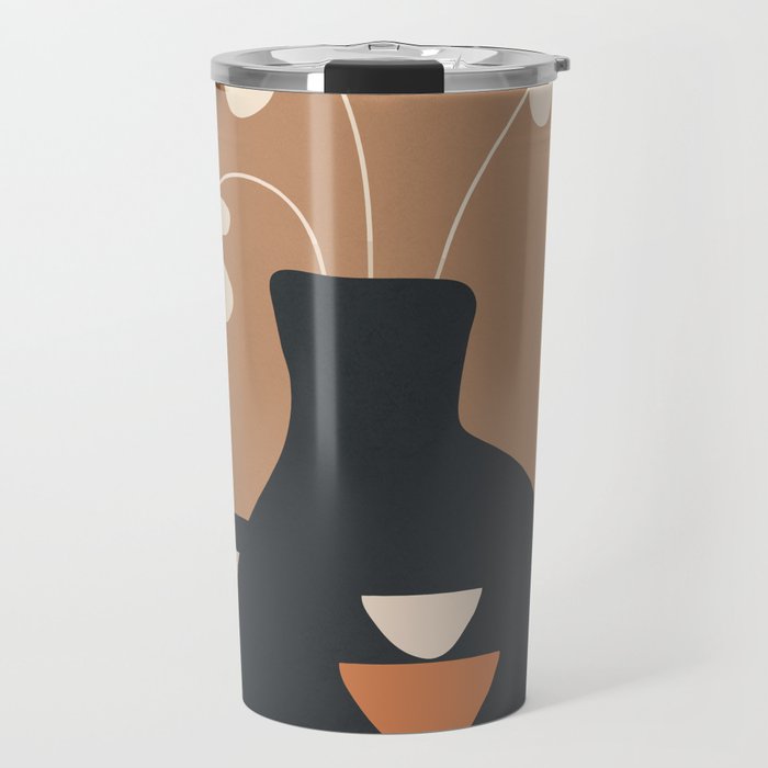 Serene Blooms 6 Travel Mug Gallery Image 1