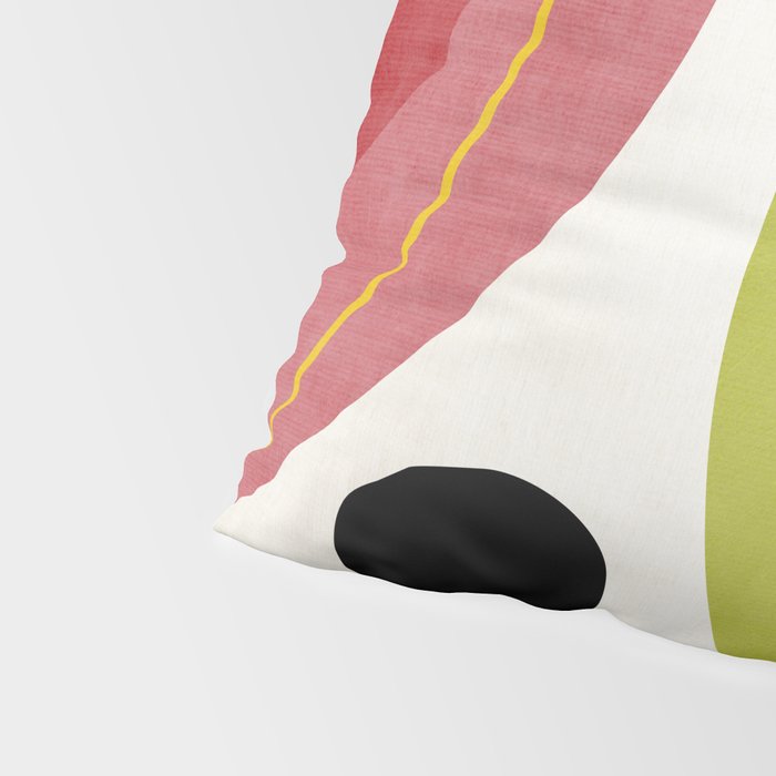 Colorful Bold Abstract Modern Artwork H03 Pillow Sham Gallery Image 4