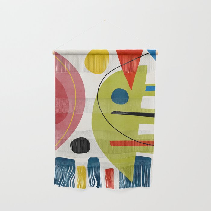 Colorful Bold Abstract Modern Artwork H03 Wall Hanging Gallery Image 1