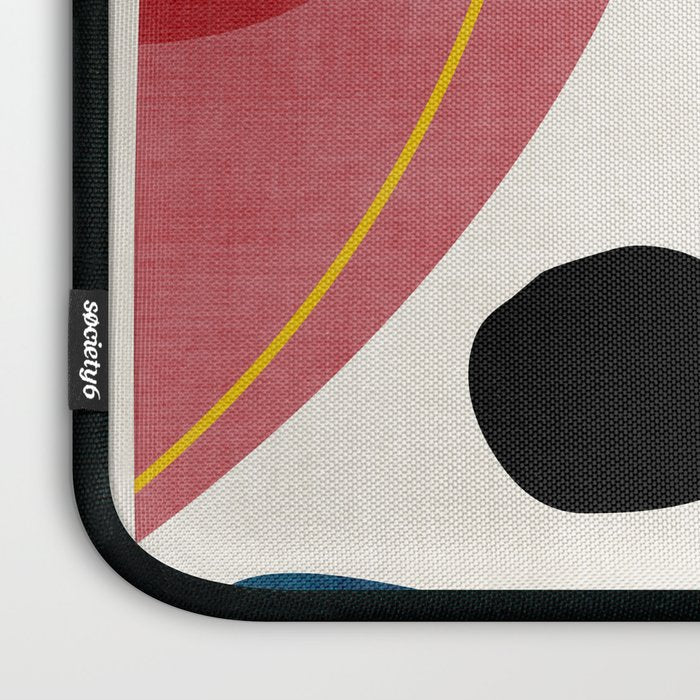 Colorful Bold Abstract Modern Artwork H03 Laptop Sleeve Gallery Image 3