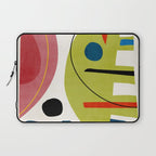 Colorful Bold Abstract Modern Artwork H03 Laptop Sleeve Gallery Image 1