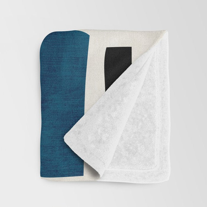 Colorful Bold Abstract Modern Artwork H03 Throw Blanket Gallery Image 3