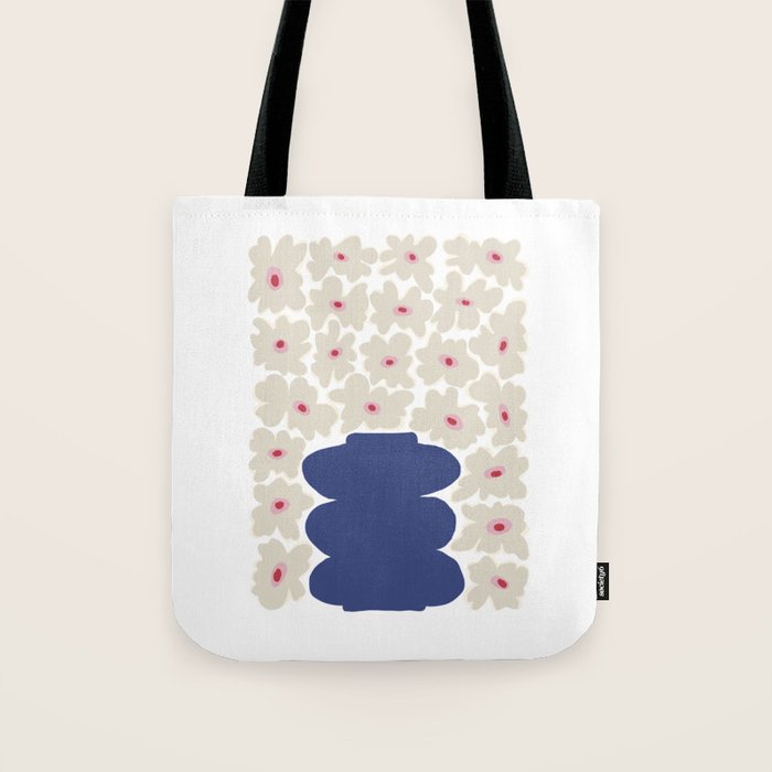 Little Daisy Vase Tote Bag Gallery Image 1