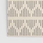 Modern Mudcloth 3, Black on Cream Poster Gallery Image 3