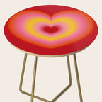 valentine red Side Table Gallery Image 2