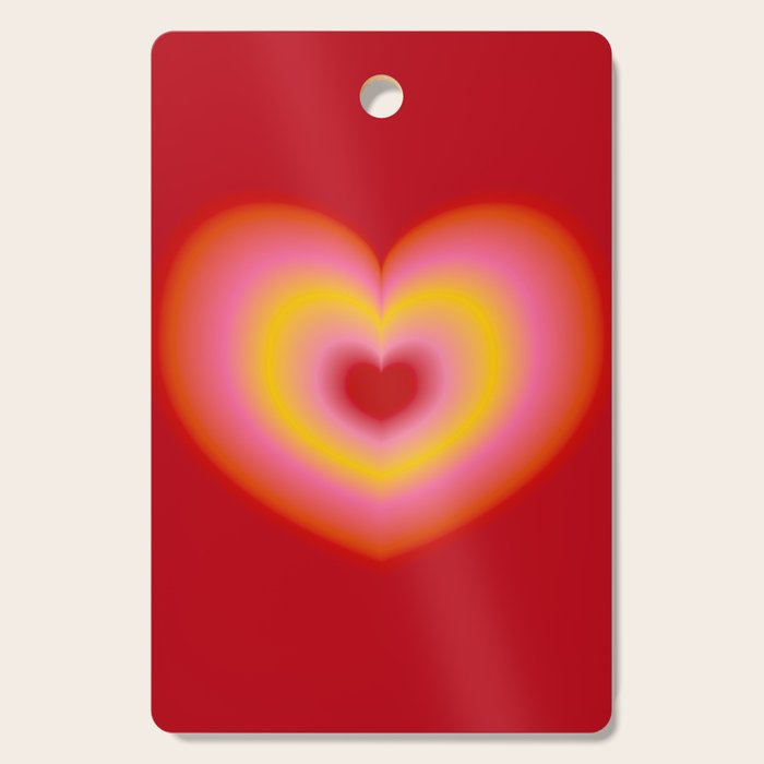 valentine red Cutting Board Gallery Image 1