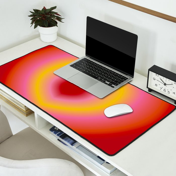 valentine red Desk Mat Gallery Image 2