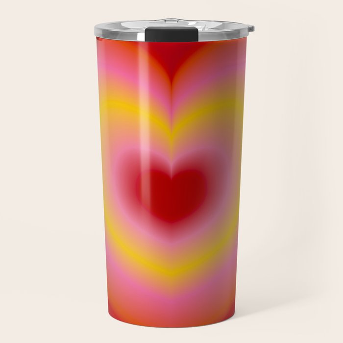 valentine red Travel Mug Gallery Image 1