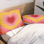 valentine red Pillow Sham Gallery Image 2