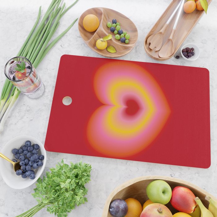 valentine red Cutting Board Gallery Image 2