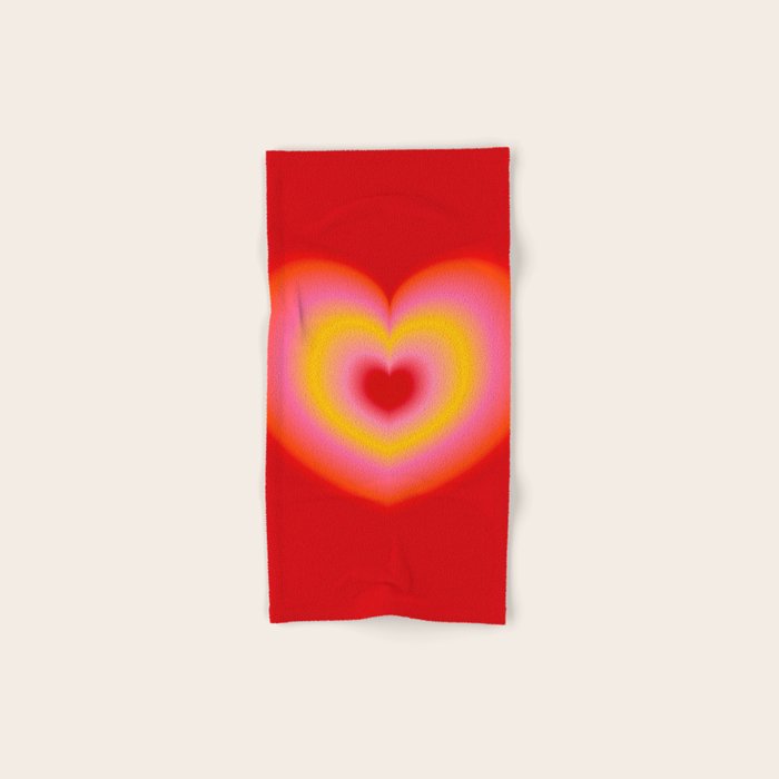 valentine red Bath Towel Gallery Image 1