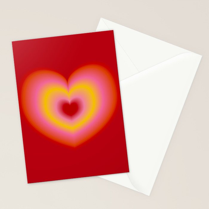 valentine red Stationery Card Gallery Image 2
