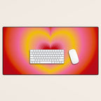valentine red Desk Mat Gallery Image 1