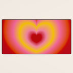 valentine red Desk Mat Gallery Image 3