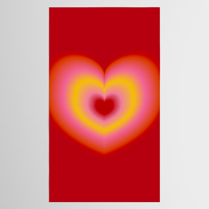 valentine red Tablecloth Gallery Image 2