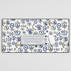 Classic Evil Eye  Desk Mat Gallery Image 1