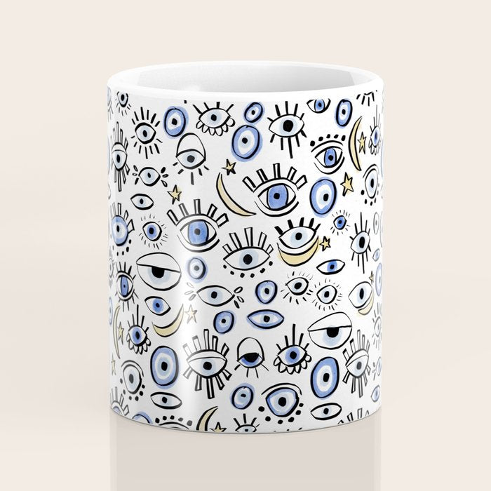 Classic Evil Eye  Coffee Mug Gallery Image 4