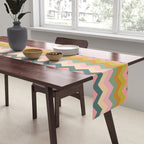 Zigzag pattern Table Runner Gallery Image 2