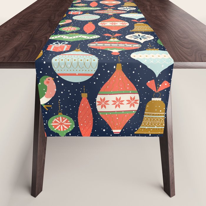 Merry Christmas Decor Table Runner Gallery Image 1