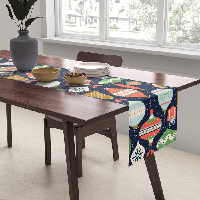 Merry Christmas Decor Table Runner Gallery Image 2