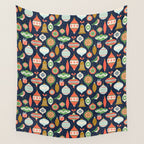 Merry Christmas Decor Wall Tapestry Gallery Image 4