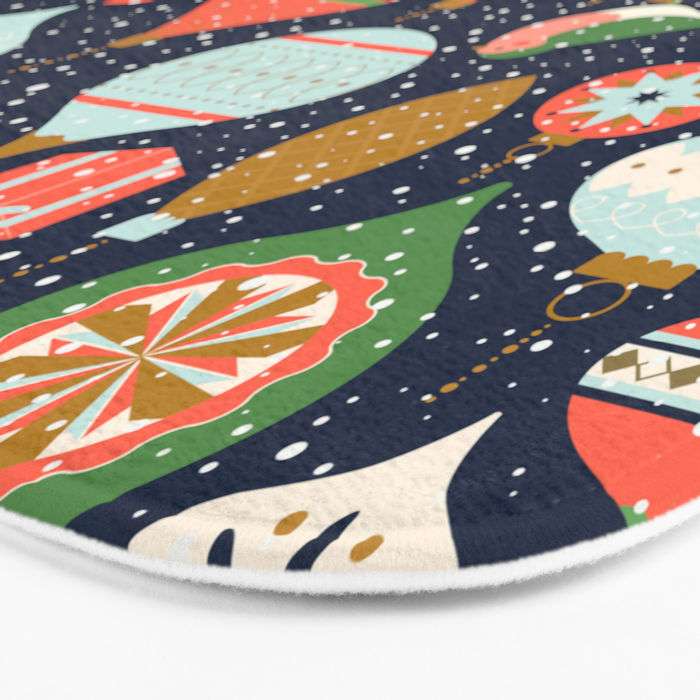 Merry Christmas Decor Bath Mat Gallery Image 3
