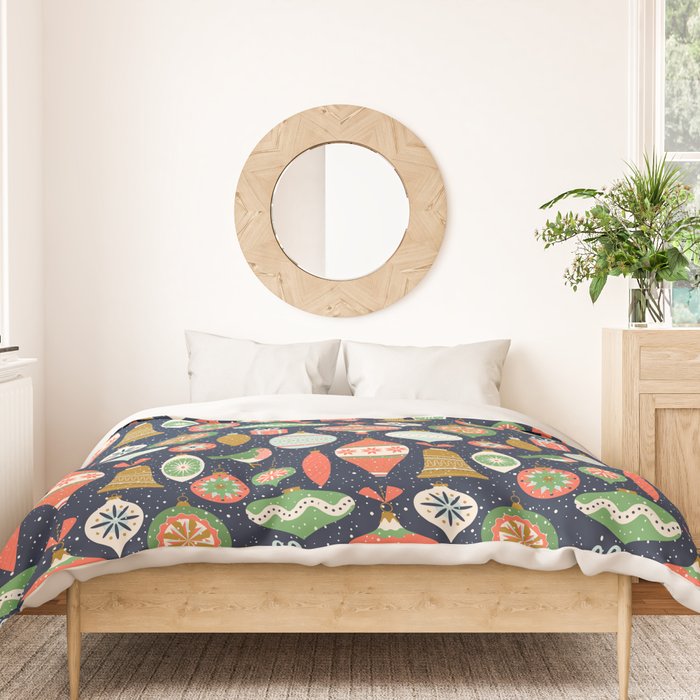 Merry Christmas Decor Duvet Cover Gallery Image 3