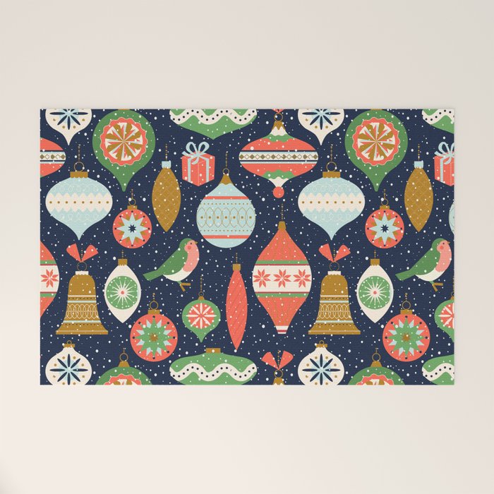 Merry Christmas Decor Welcome Mat Gallery Image 1