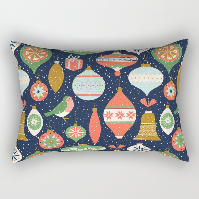 Merry Christmas Decor Rectangular Pillow Gallery Image 2