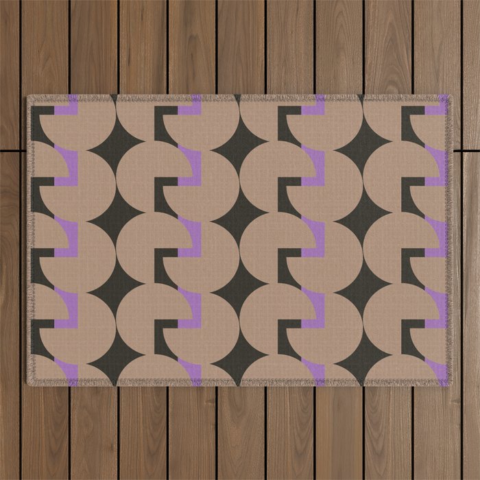 Geometric 101 Outdoor Rug Gallery Image 1