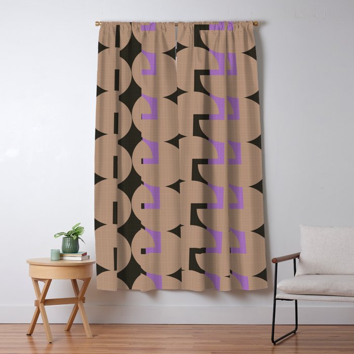 Geometric 101 Window Curtain Gallery Image 5