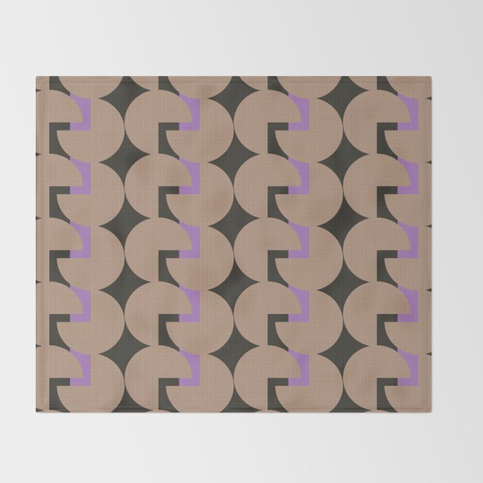 Geometric 101 Throw Blanket Gallery Image 2