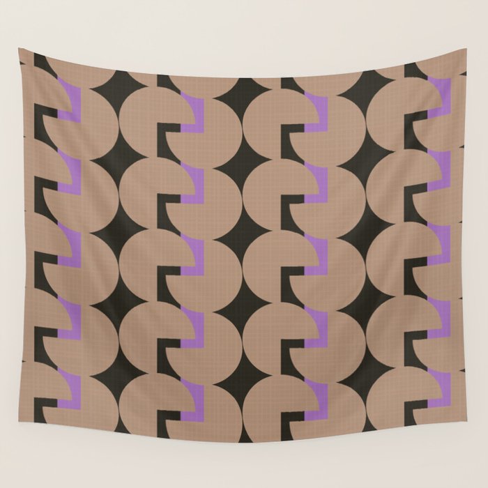Geometric 101 Wall Tapestry Gallery Image 4
