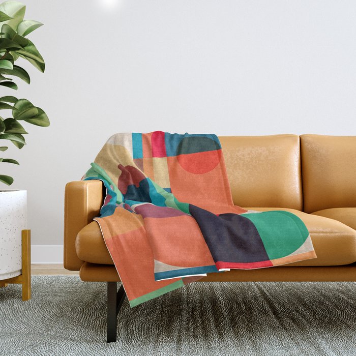 Grow to glow Throw Blanket Gallery Image 1
