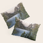 Grand Teton Wanderlust Lake Adventure - Nature Photography Pillow Sham Gallery Image 3
