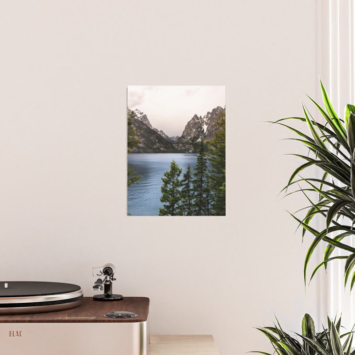 Grand Teton Wanderlust Lake Adventure - Nature Photography Poster Gallery Image 2