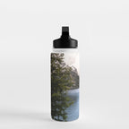Grand Teton Wanderlust Lake Adventure - Nature Photography Water Bottle Gallery Image 3